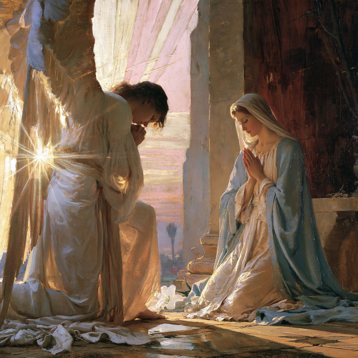 The Annunciation — The Star of Light upon the Wing