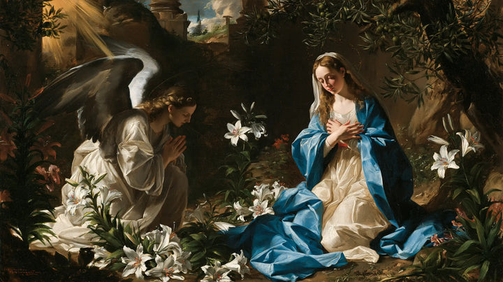The Annunciation - The Annunciation in the Garden · Landscape n° 12