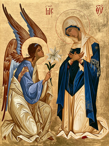 The Annunciation - Contemporary Byzantine · Portrait n° 12