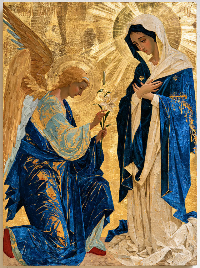 The Annunciation - Contemporary Byzantine · Portrait n° 16