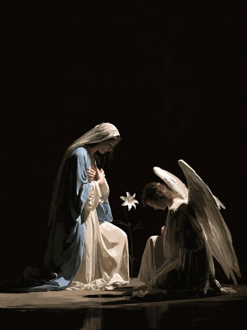 The Annunciation - Contemporary Minimalism · Portrait n° 12