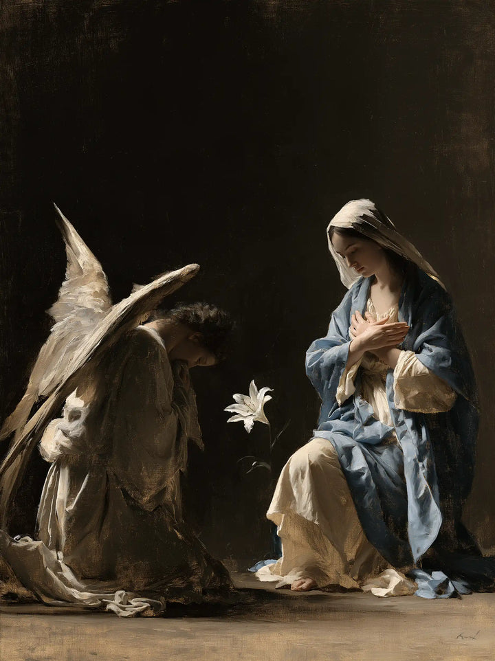 The Annunciation - Contemporary Minimalism · Portrait n° 17