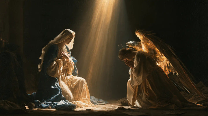 The Annunciation - Divine Light Descending upon Mary · Landscape n° 13