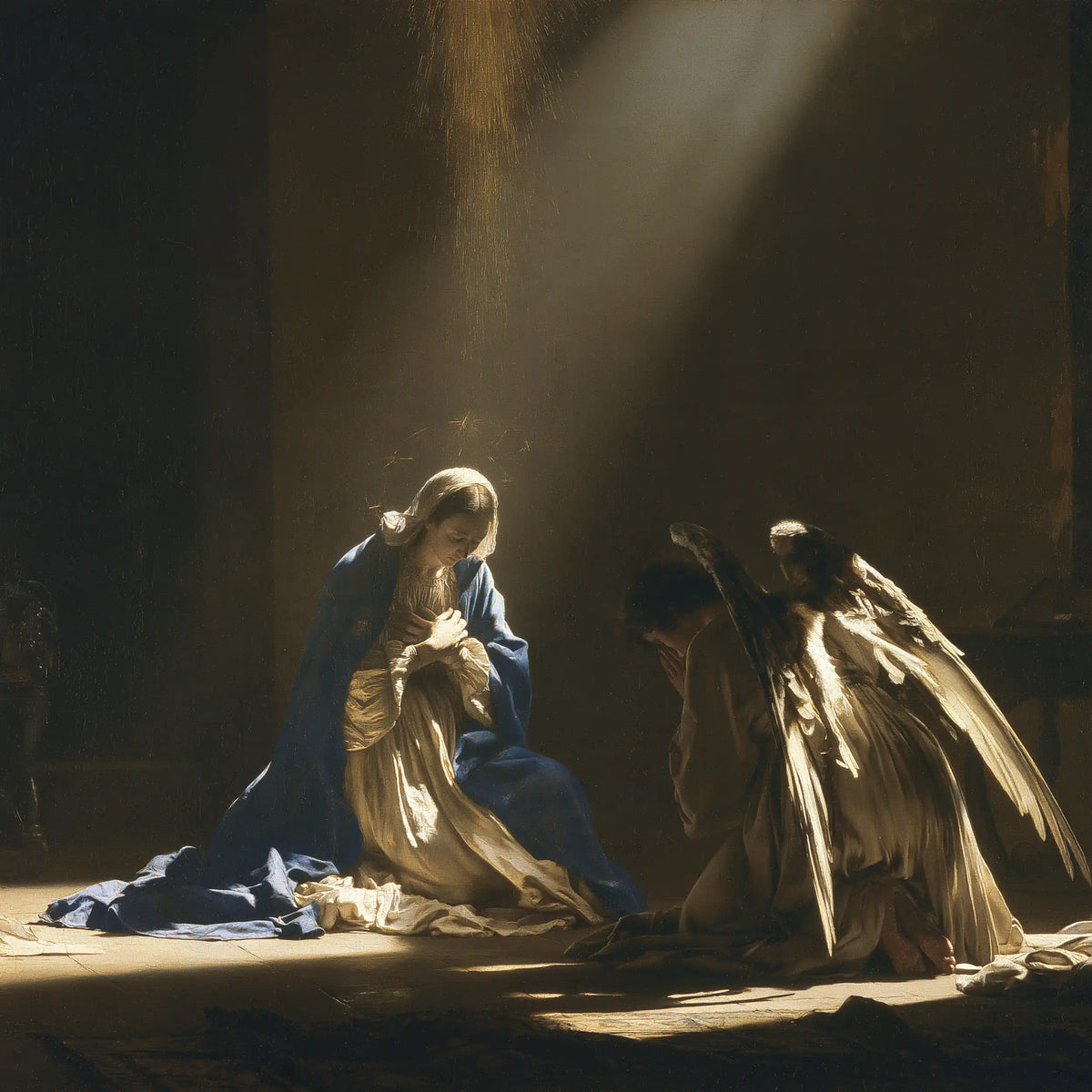 The Annunciation — Prayer in the Triangle of Daylight