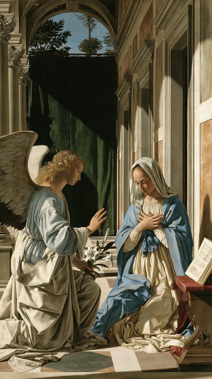 The Annunciation — The Green Curtain of Contemplation
