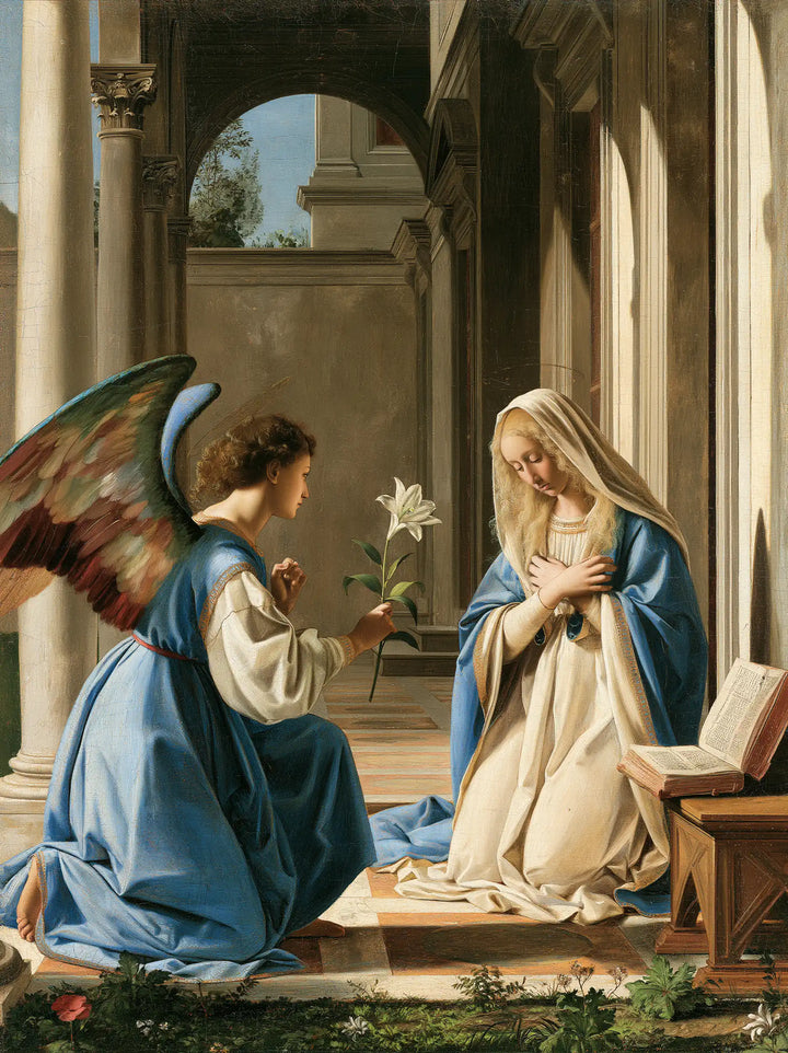 The Annunciation — The Lily and the Crimson Page