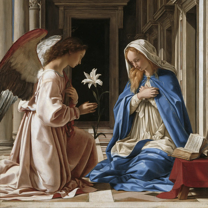 The Annunciation — The Lily and the Scarlet Book