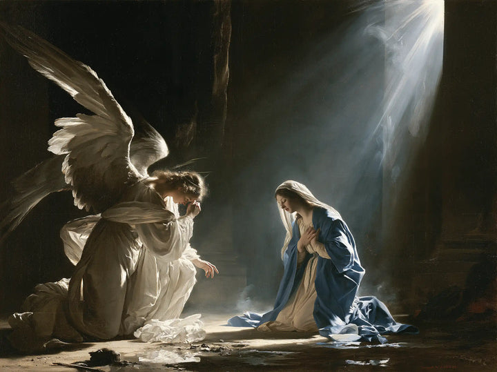The Annunciation — The Annunciation beneath the Slanting Ray