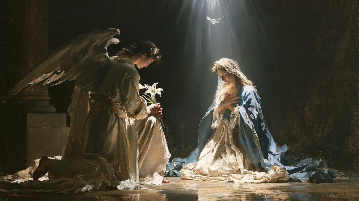 The Annunciation — Light upon the Veil and the Water