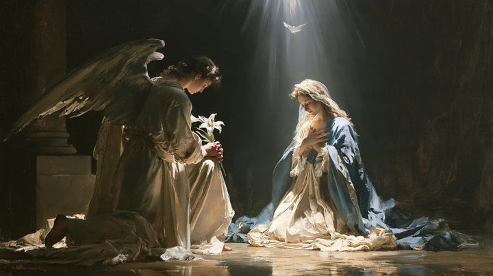 The Annunciation — Light upon the Veil and the Water