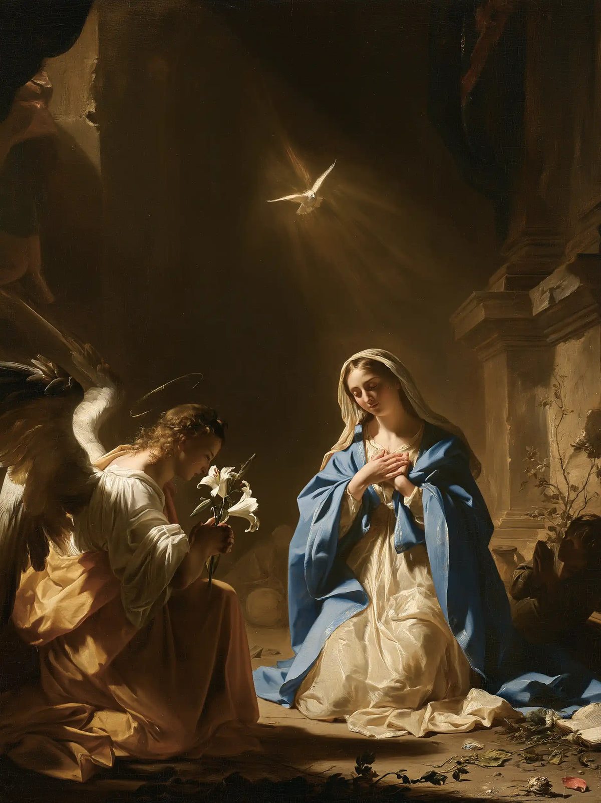 The Annunciation — The Golden Bird above the Promise