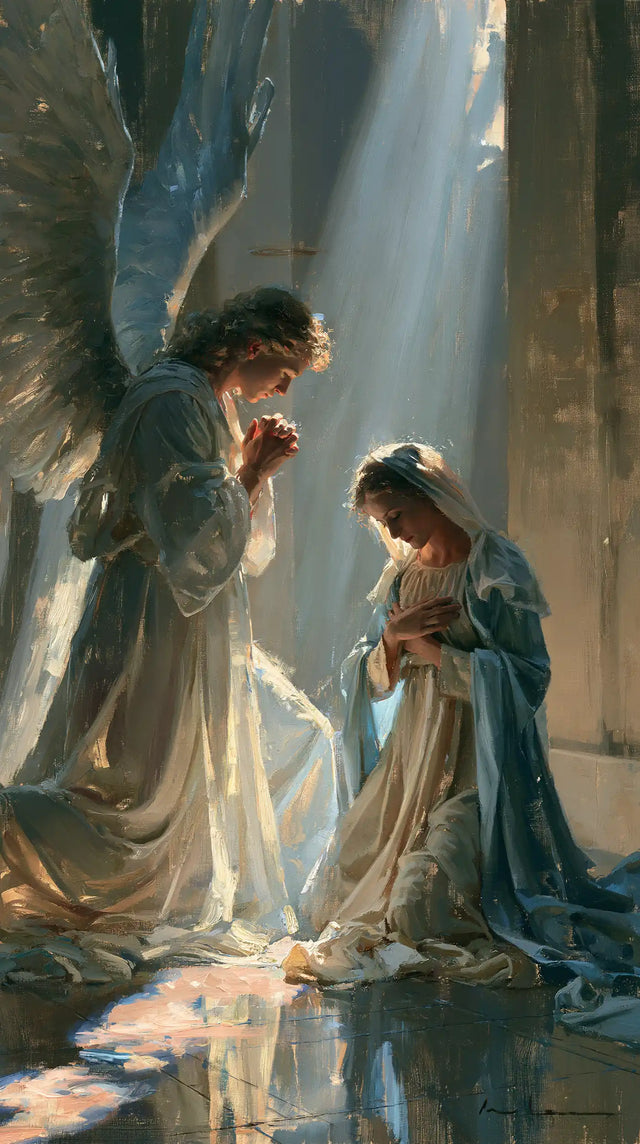 The Annunciation - Impressionist · Portrait n° 5