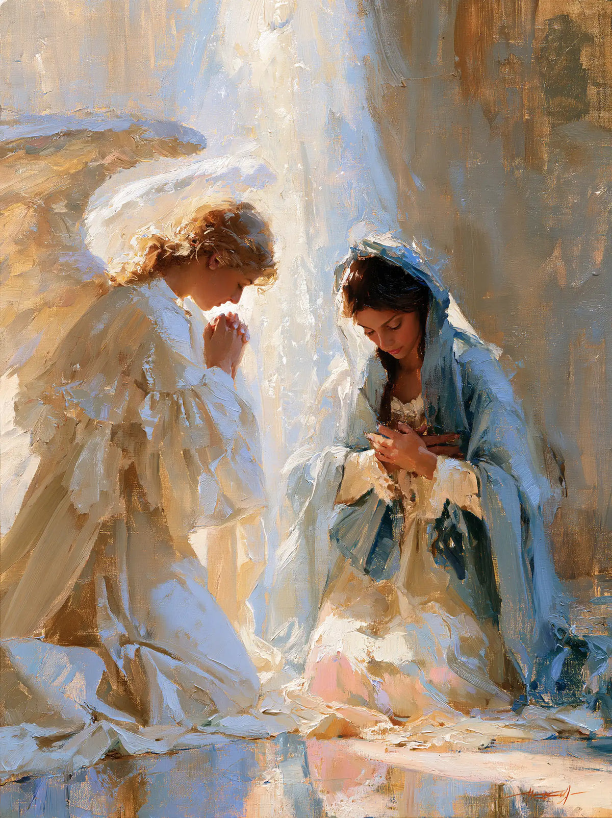 The Annunciation - Impressionist · Portrait n° 18