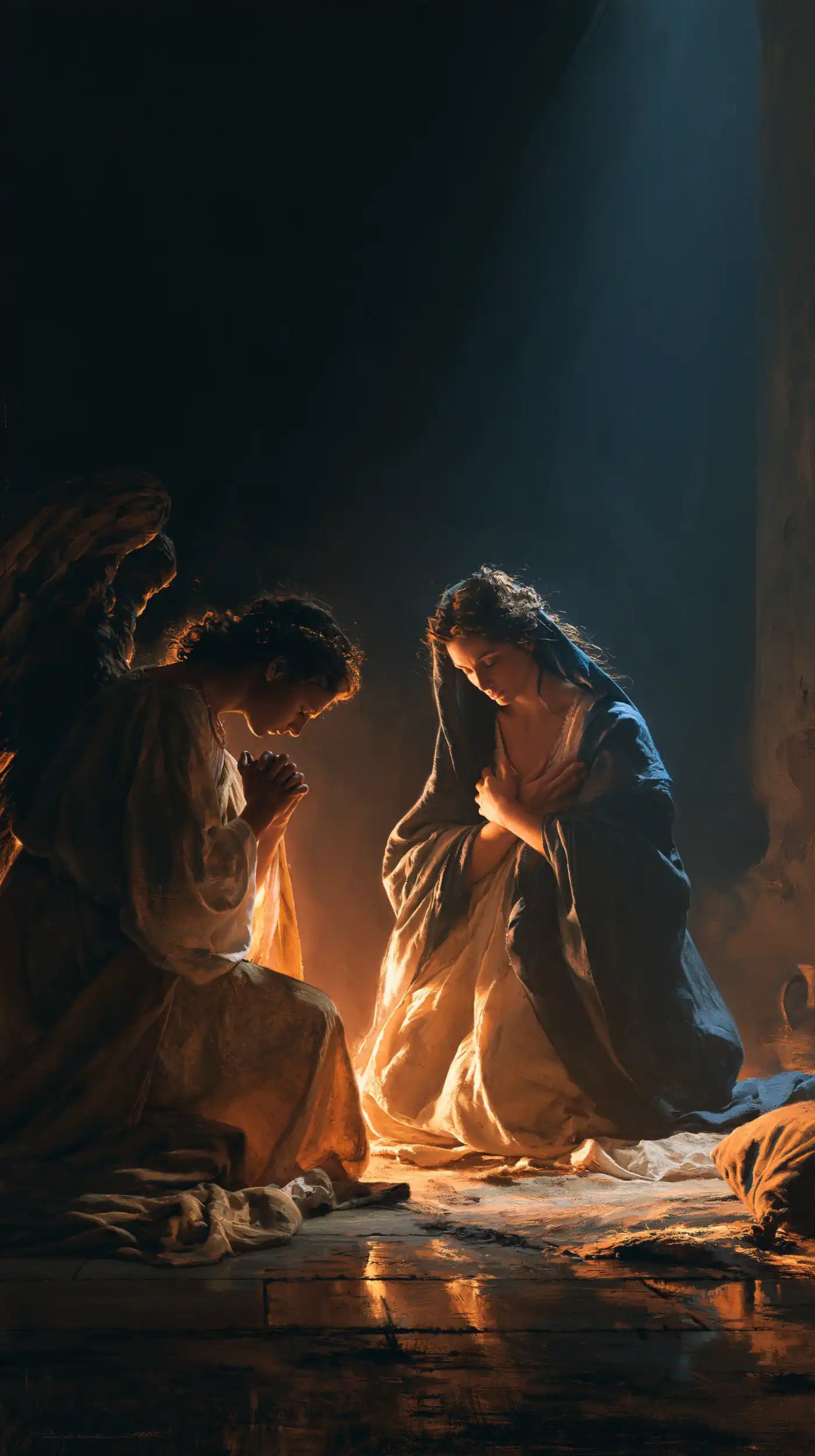 The Annunciation — The Glow That Dwells in Silence