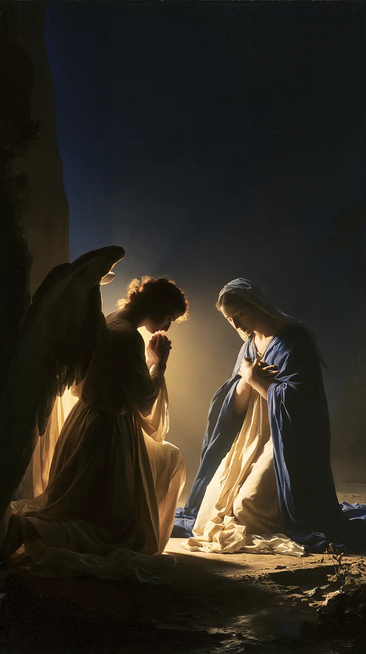 The Annunciation — The Annunciation in the Tall Night