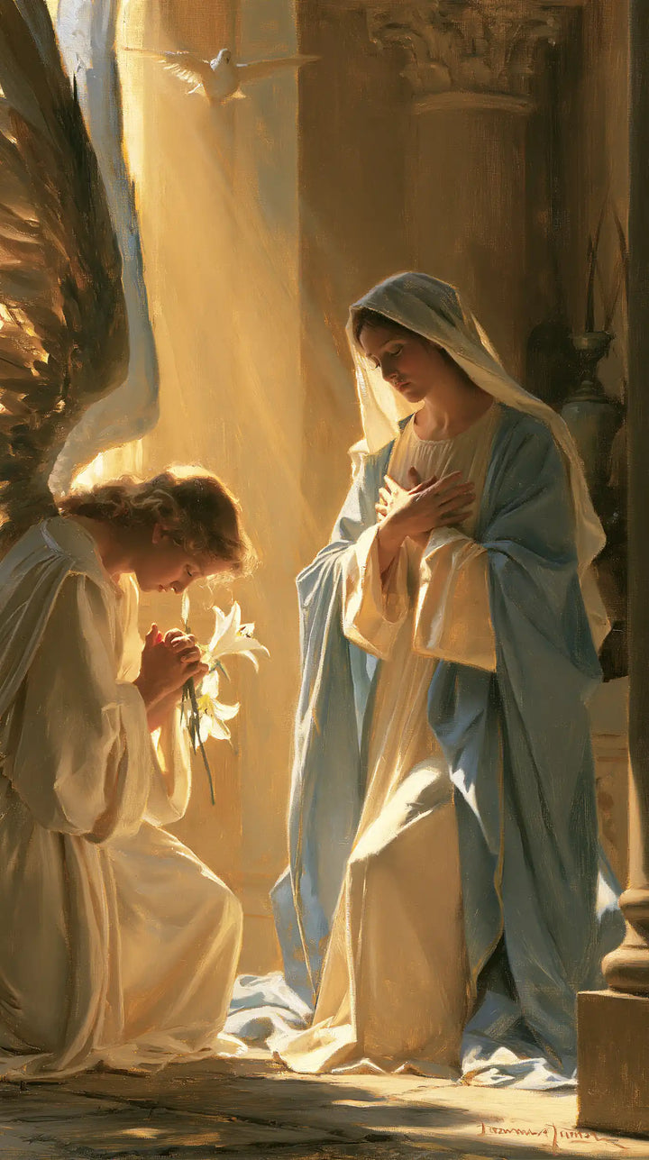 The Annunciation - Peace of the Annunciation · Portrait n° 2