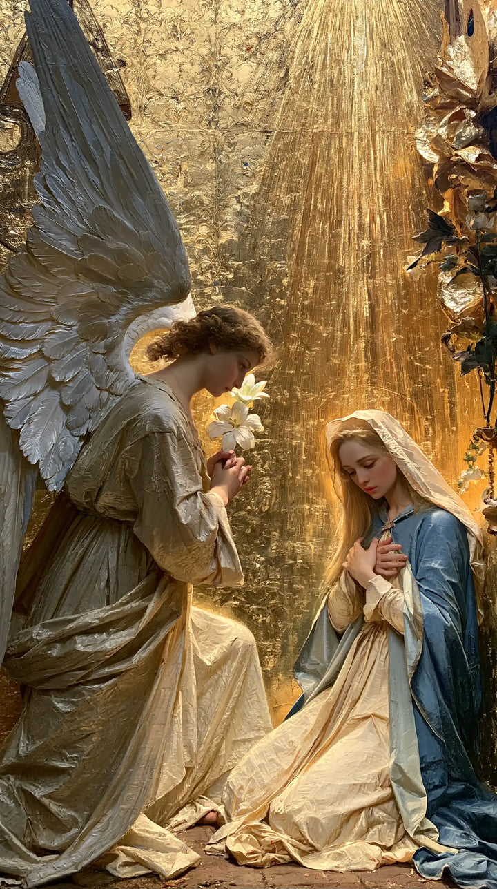 The Annunciation - Sacred Gold · Portrait n° 2