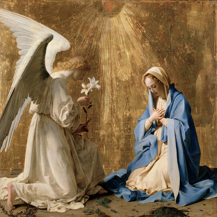 The Annunciation — The Lily above the Fallen Petals