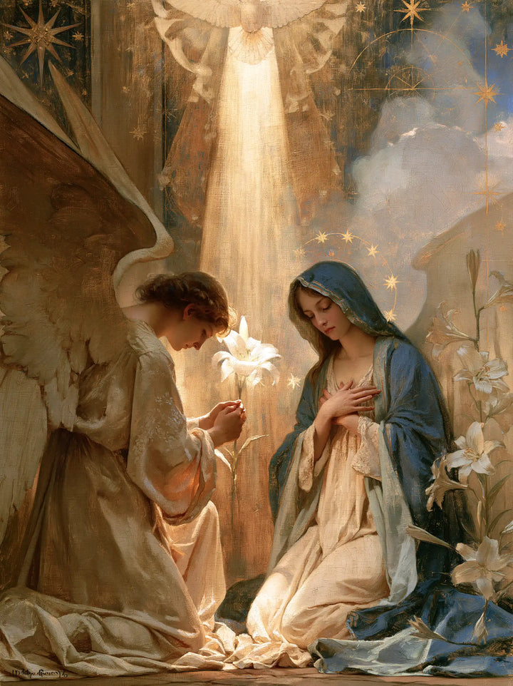 The Annunciation - Symbolist · Portrait n° 17