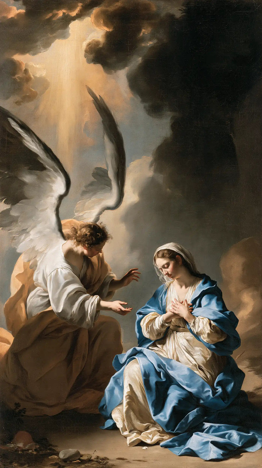 The Annunciation - Theatrical Baroque · Portrait n° 9
