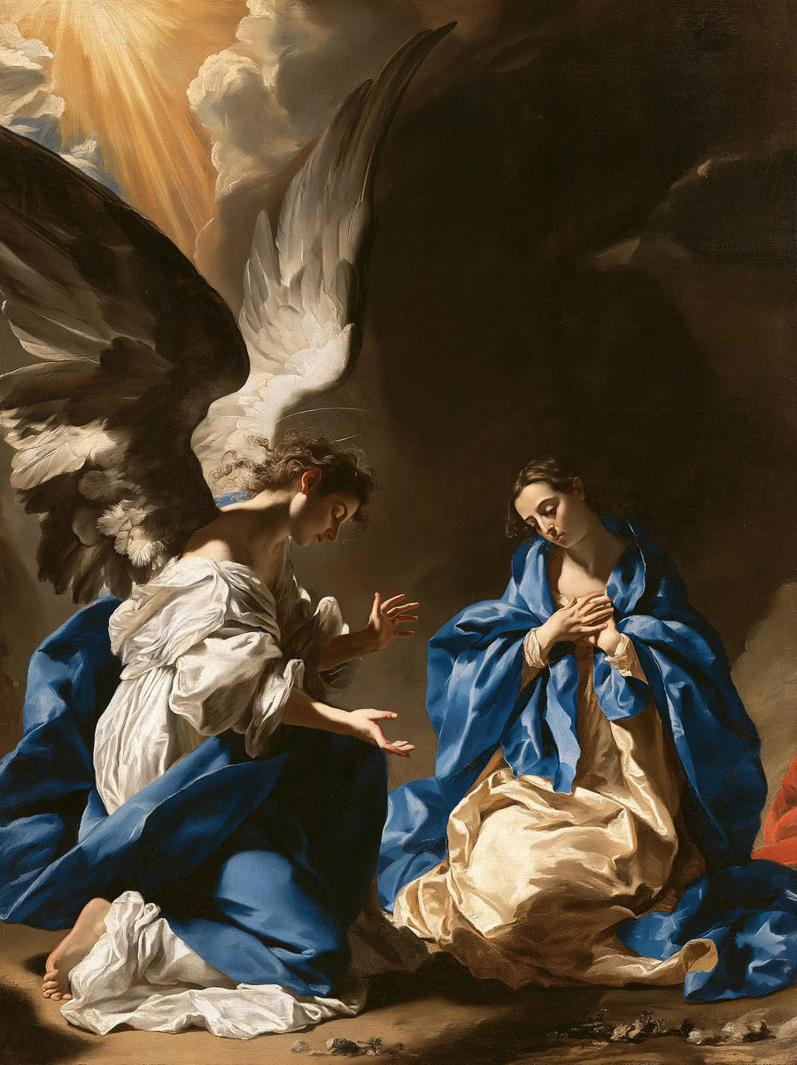 The Annunciation - Theatrical Baroque · Portrait n° 20