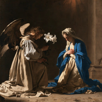 The Annunciation - The White Lily as Symbol · Square n° 10
