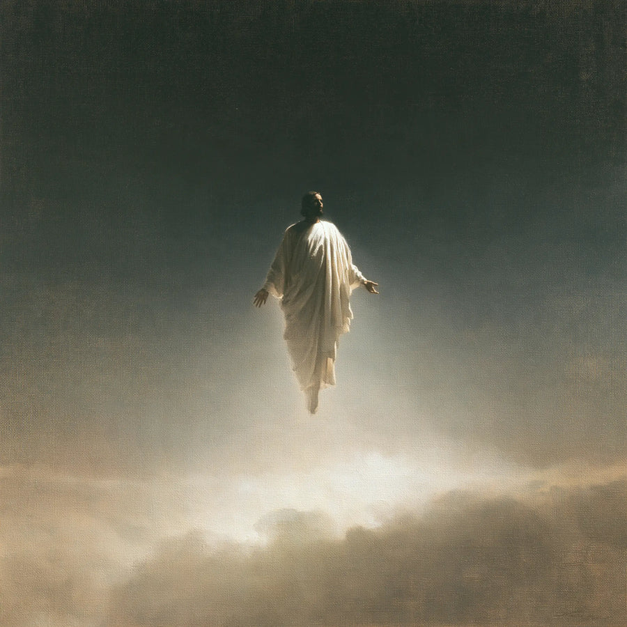 The Ascension of Jesus Christ - Contemporary Minimalism · Square n° 1