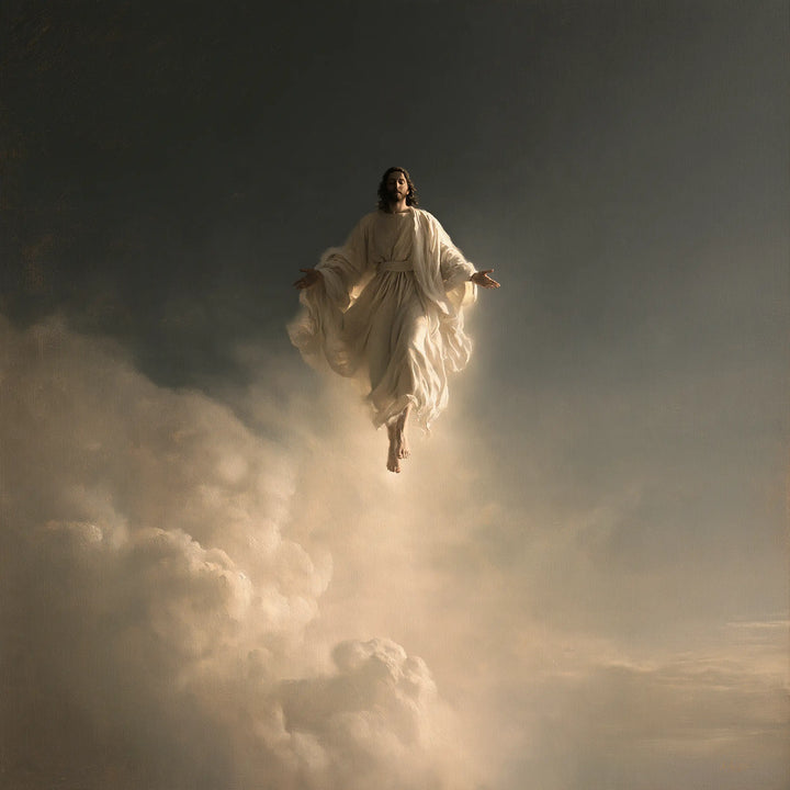 The Ascension of Jesus Christ - Contemporary Minimalism · Square n° 4