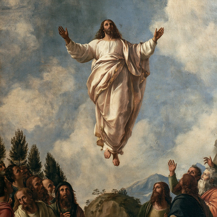 The Ascension of Jesus Christ - Florentine Renaissance · Square n° 2