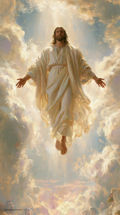 The Ascension of Jesus Christ - Impressionist · Portrait n° 4