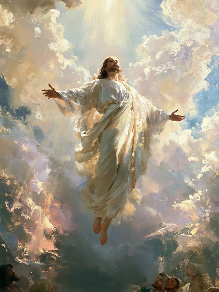 The Ascension of Jesus Christ - Impressionist · Portrait n° 10