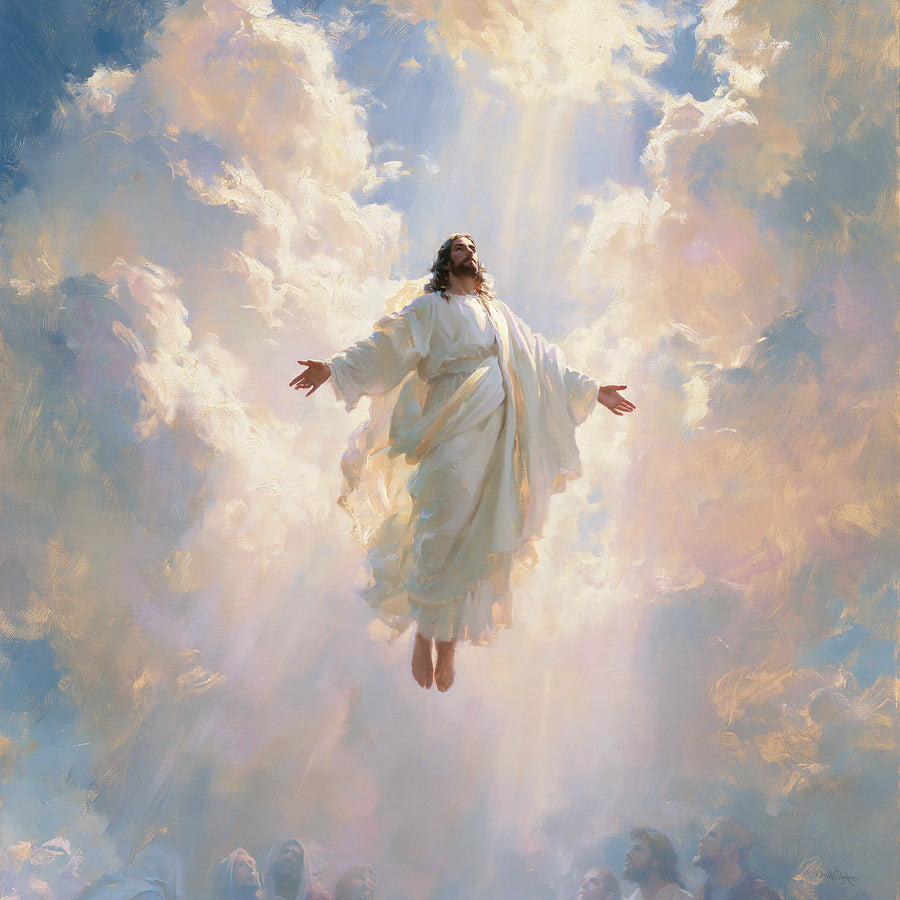 The Ascension of Jesus Christ - Impressionist · Square n° 4