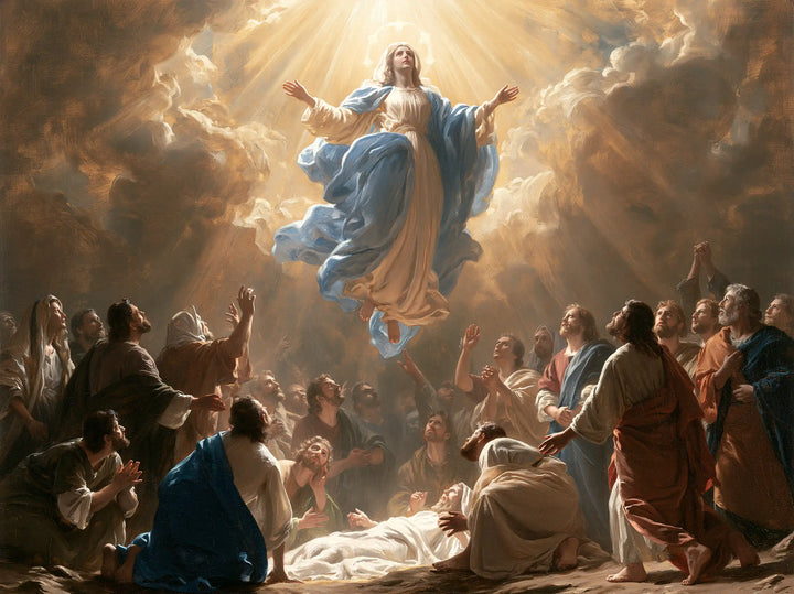 The Assumption of Mary - Assumption with the Apostles · Landscape n° 7