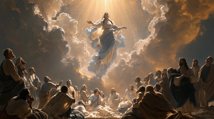 The Assumption of Mary - Assumption with the Apostles · Landscape n° 14