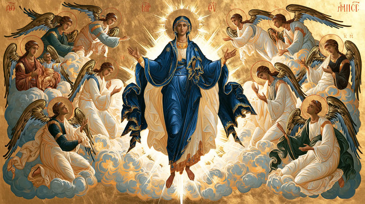 The Assumption of Mary - Contemporary Byzantine · Landscape n° 9
