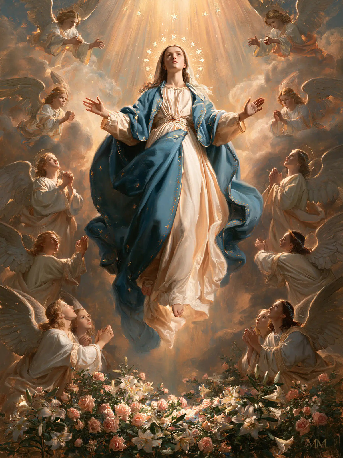 The Assumption of Mary — The Long Robe and the Luminous Garden