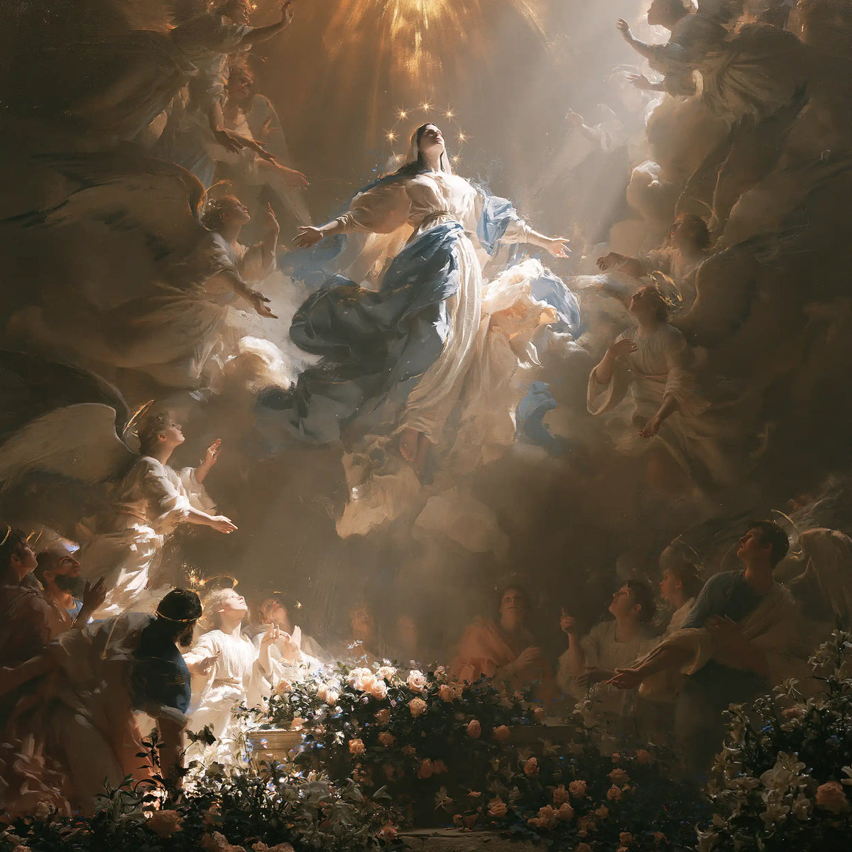 The Assumption of Mary — The Garden in the Distant Light