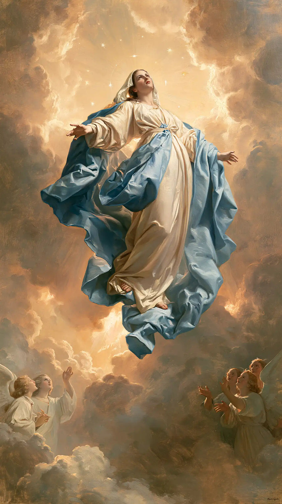 The Assumption of Mary - Heavenly Glory · Portrait n° 6