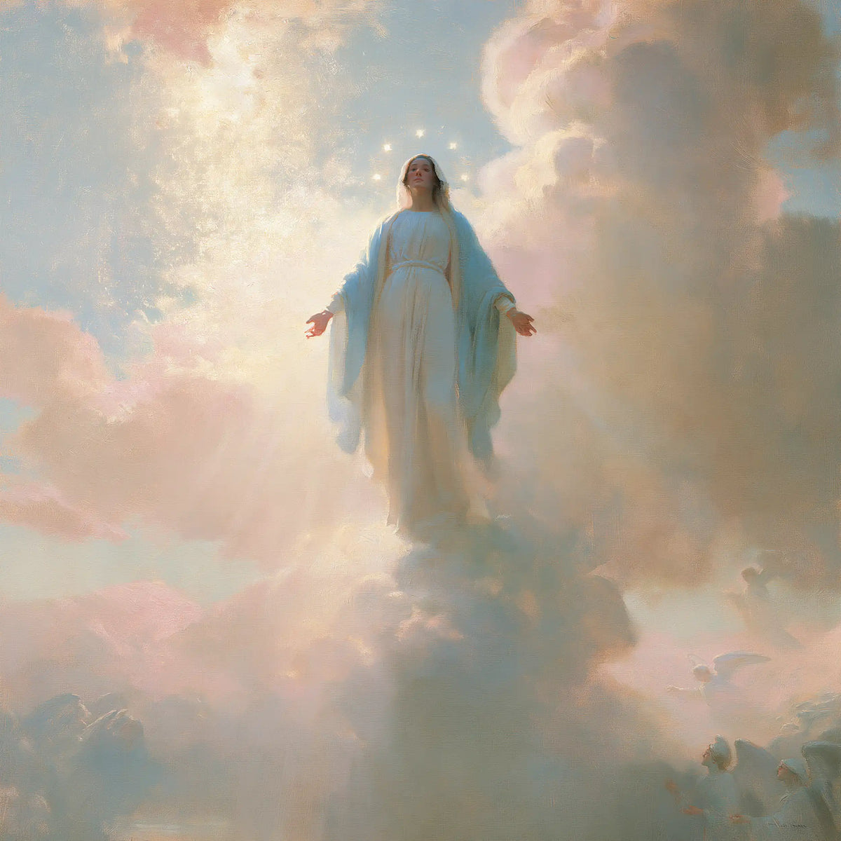 The Assumption of Mary — Peace in the Rose Mist