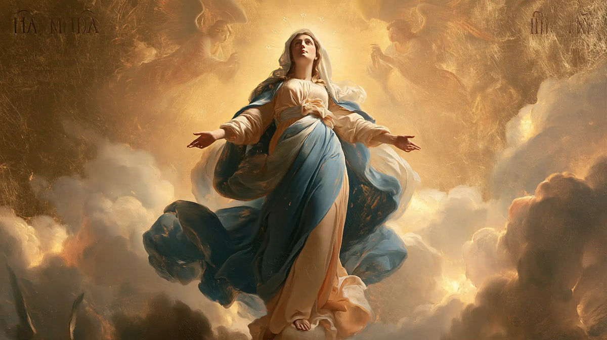The Assumption of Mary — Wind in the Azure Folds