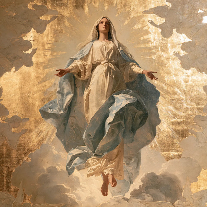 The Assumption of Mary — Folds at the Threshold of Splendour
