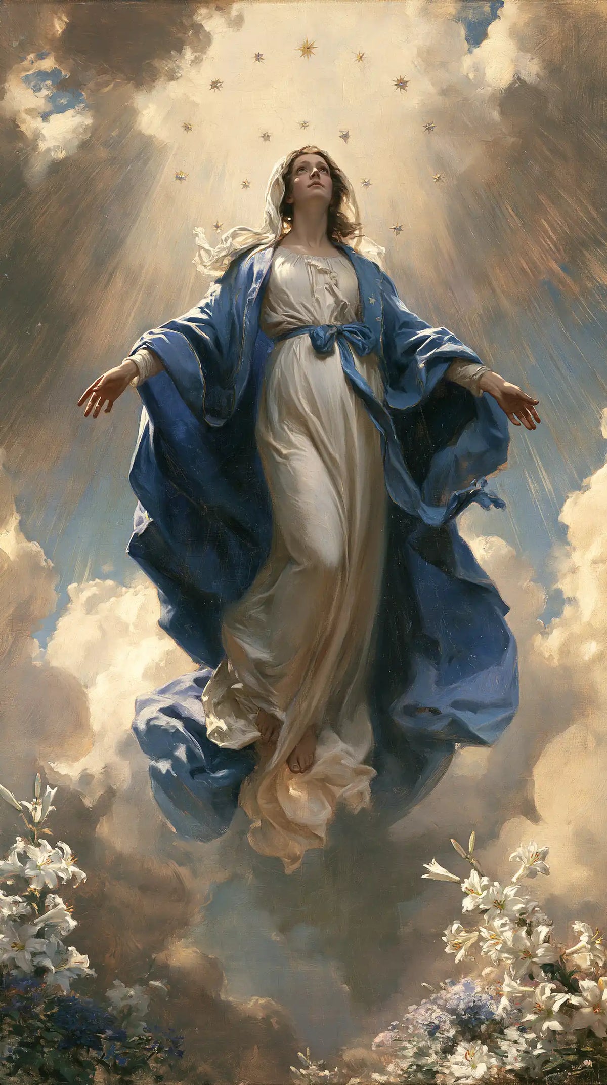 The Assumption of Mary — The Clearing Above the Blossoms