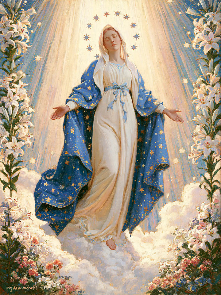 The Assumption of Mary - Symbolist · Portrait n° 10