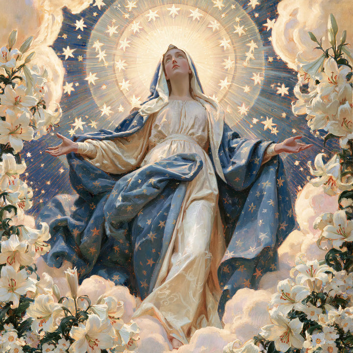 The Assumption of Mary - Symbolist · Square n° 2