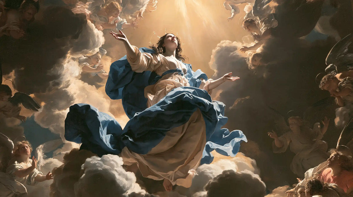 The Assumption of Mary — Wind Above the Heavy Clouds