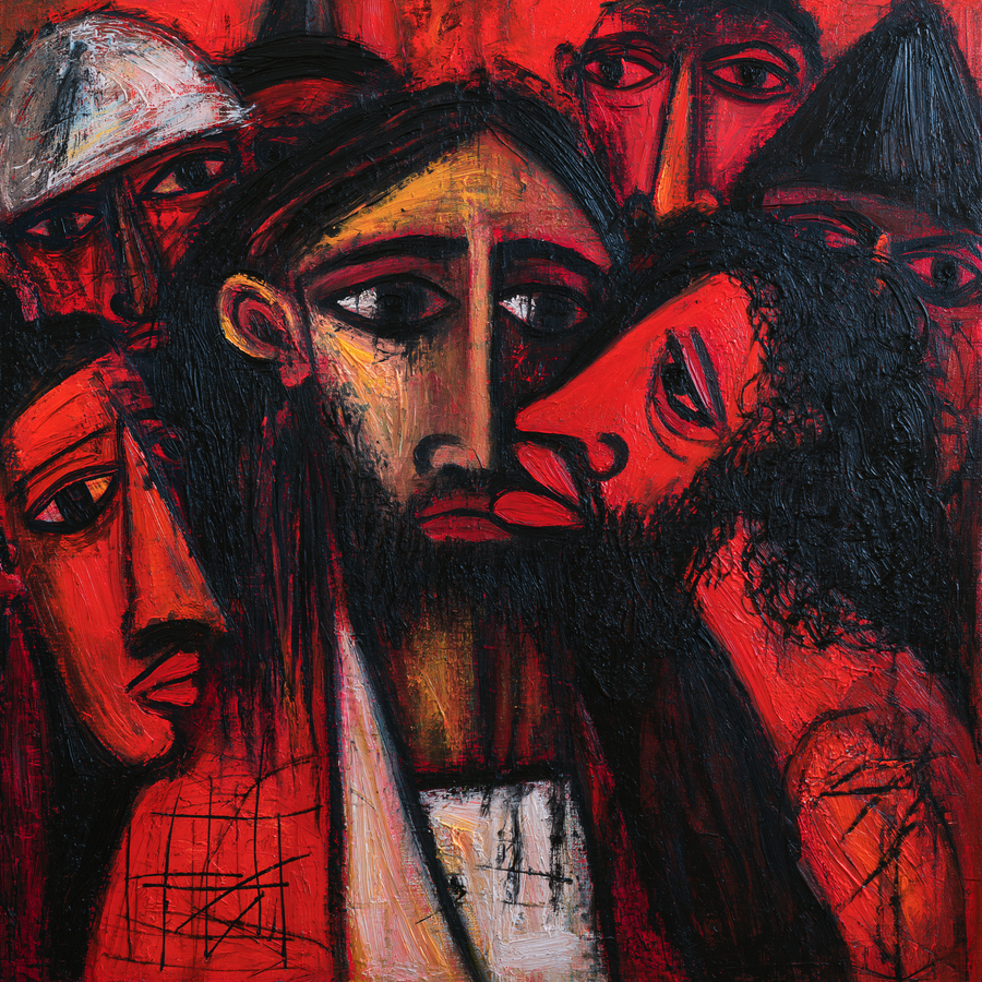 The Betrayal of Judas - Expressionist · Carré n° 3