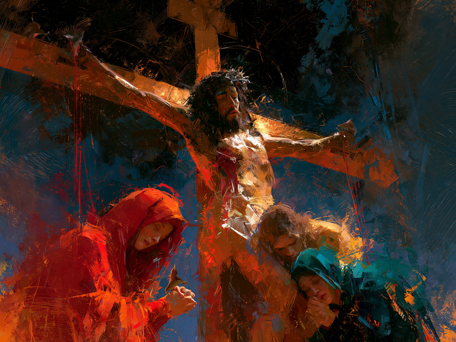 The Crucifixion - Expressionist · Landscape n° 14