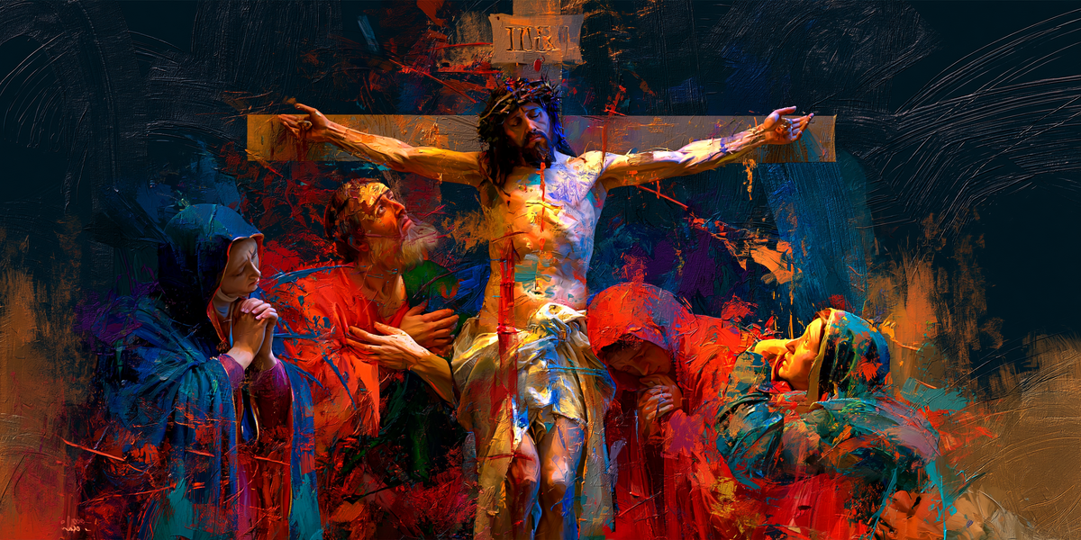 The Crucifixion - Expressionist · Landscape n° 27
