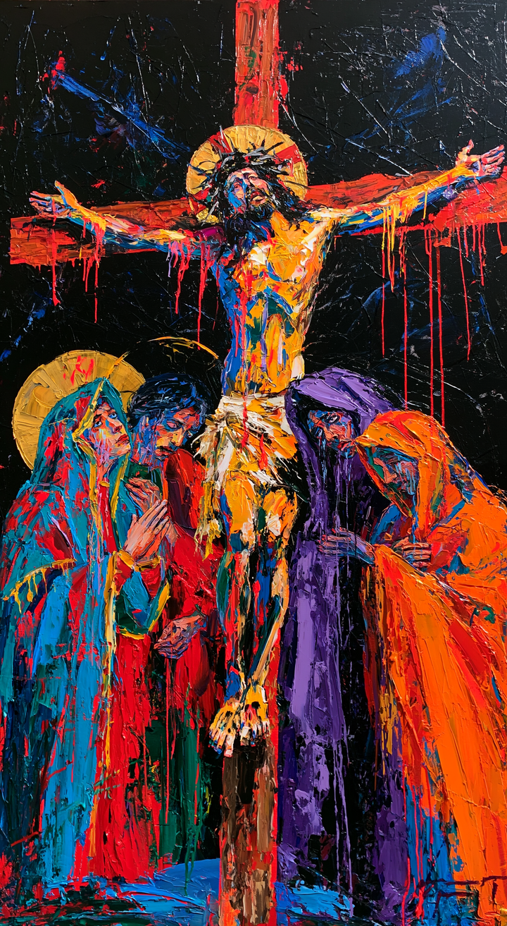 The Crucifixion - Expressionist · Portrait n° 7