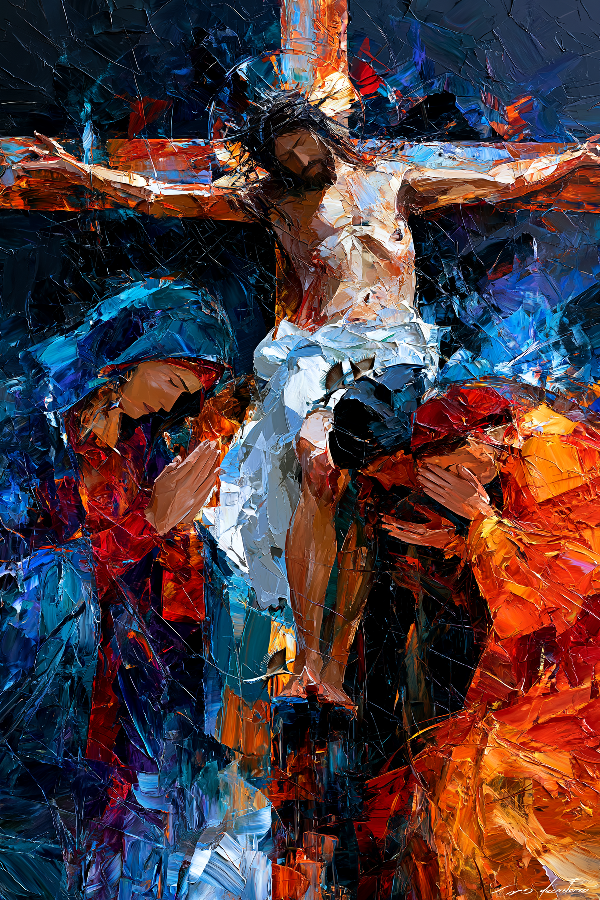 The Crucifixion - Expressionist · Portrait n° 16